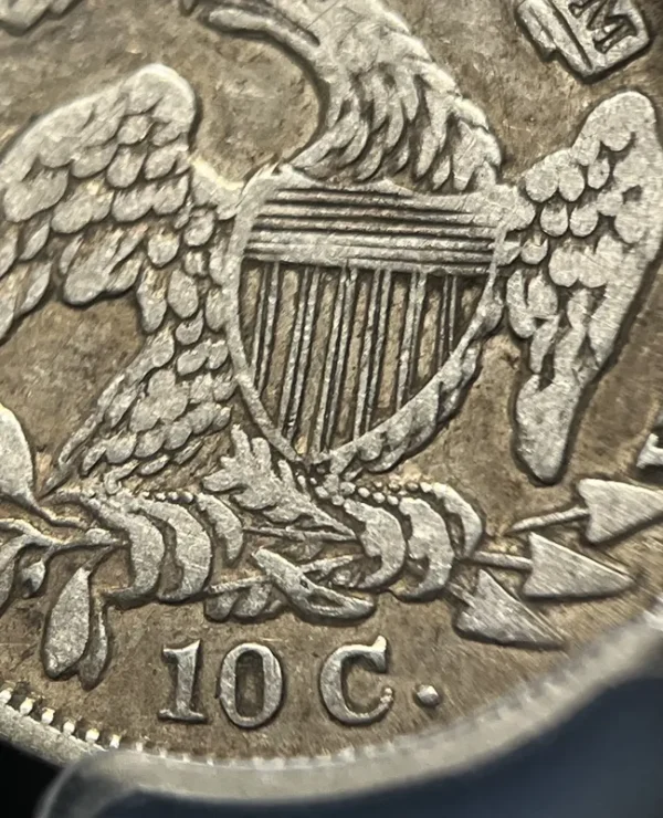 1831 10c PCGS VF30 JR-6 - Image 5