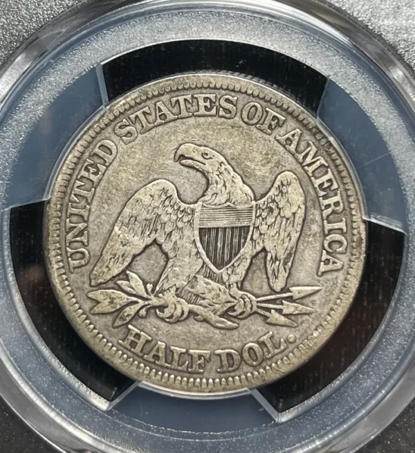 1848 50c PCGS F15 Choice! - Image 2